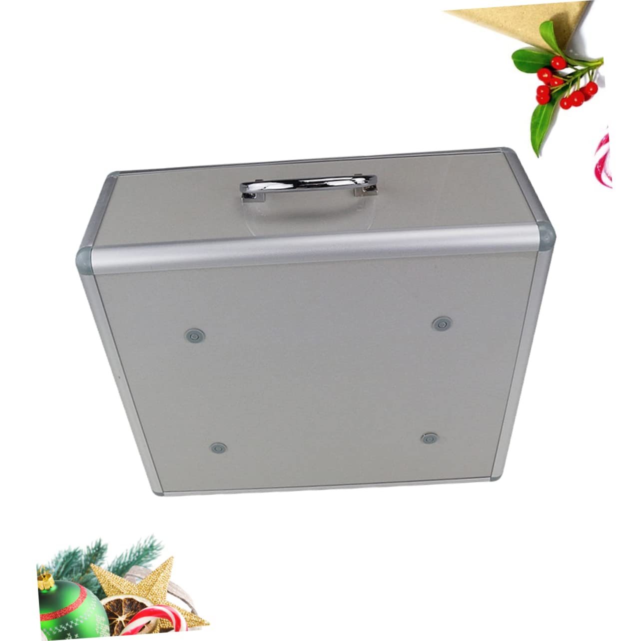 minkissy Botiquín De Caja De Emergencia Almacenamiento Aleación De Aluminio Asa
