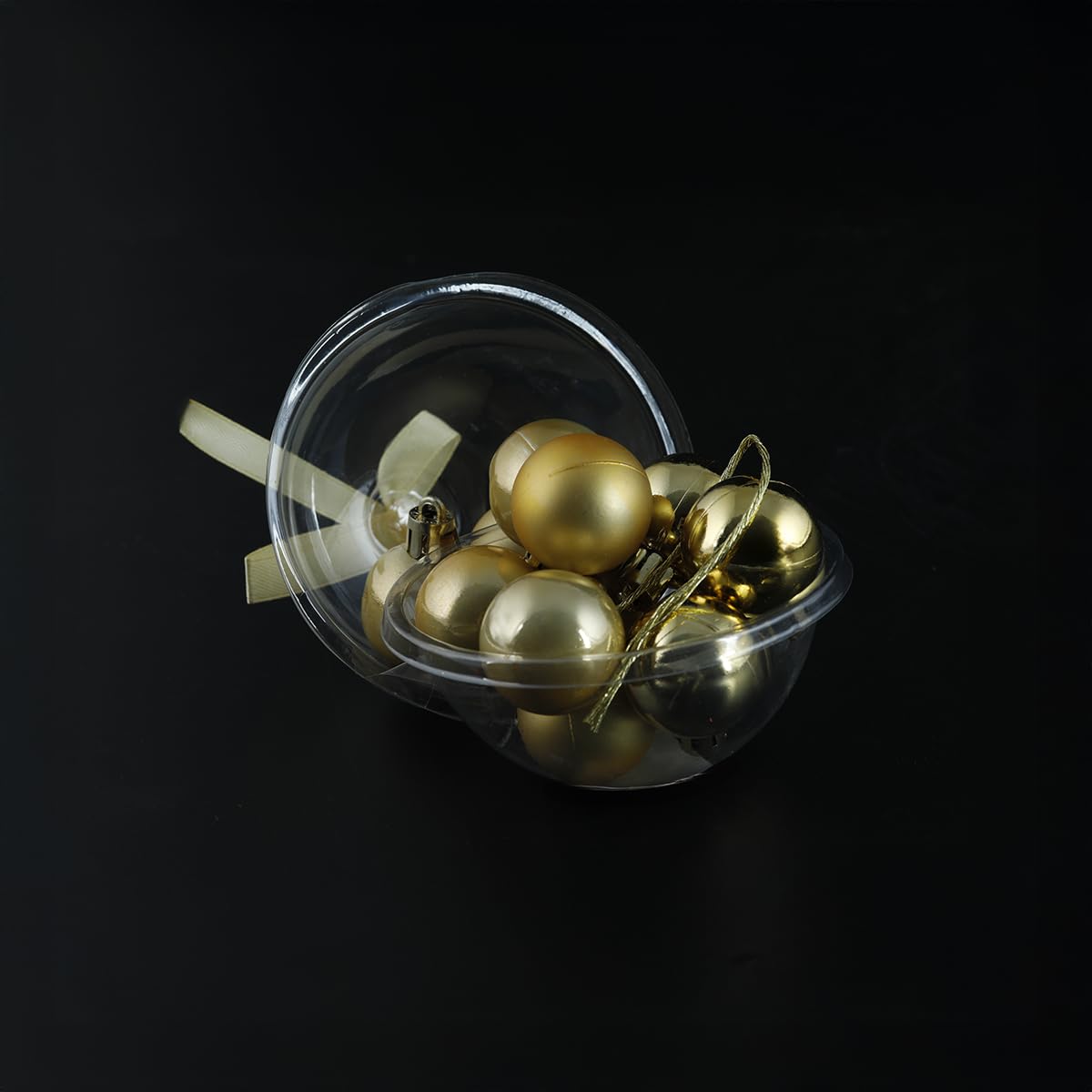 Koopman New Year 12 Parça Yılbaşı Topu Gold 30 mm