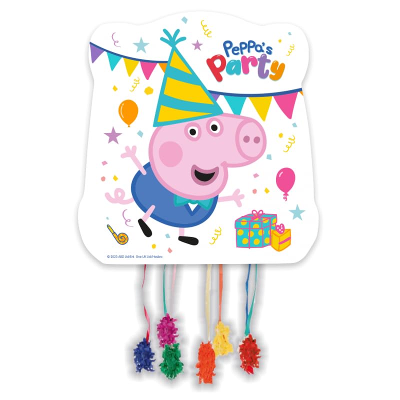 BeenSmile, PIATA BASIC PEPPA, Party Supplies, Pinata to Fill with Toys or Sweets, Decoration for Children's Parties, Birthdays and Celebrations
