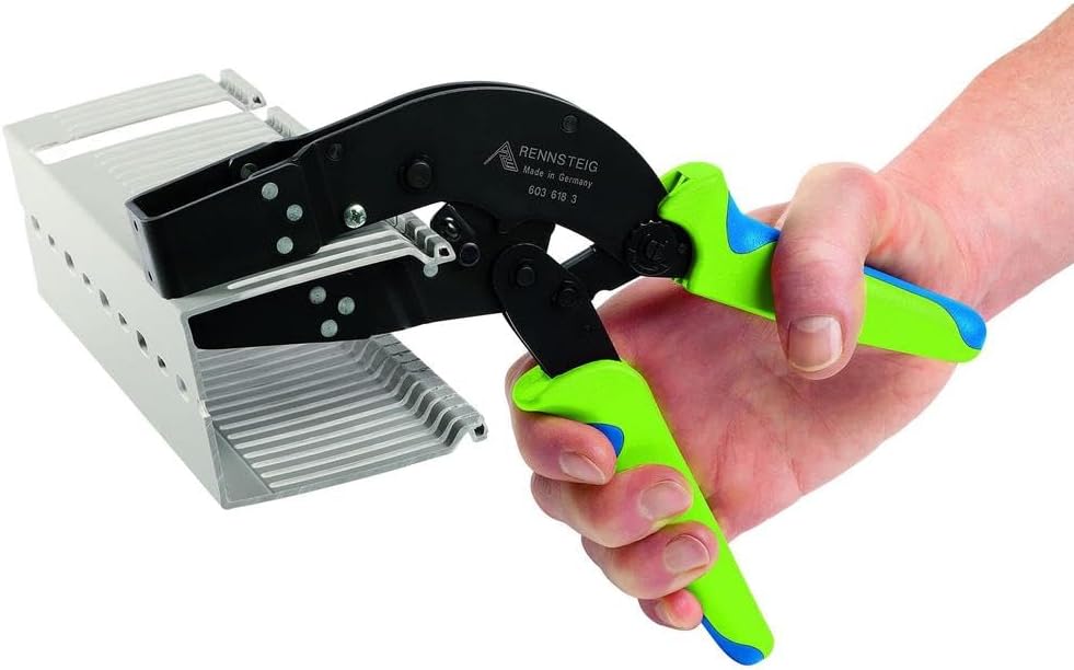 Rennsteig Notching Pliers for Slotted Cable Drunks - Up to 3 5/32" Cutting Depth