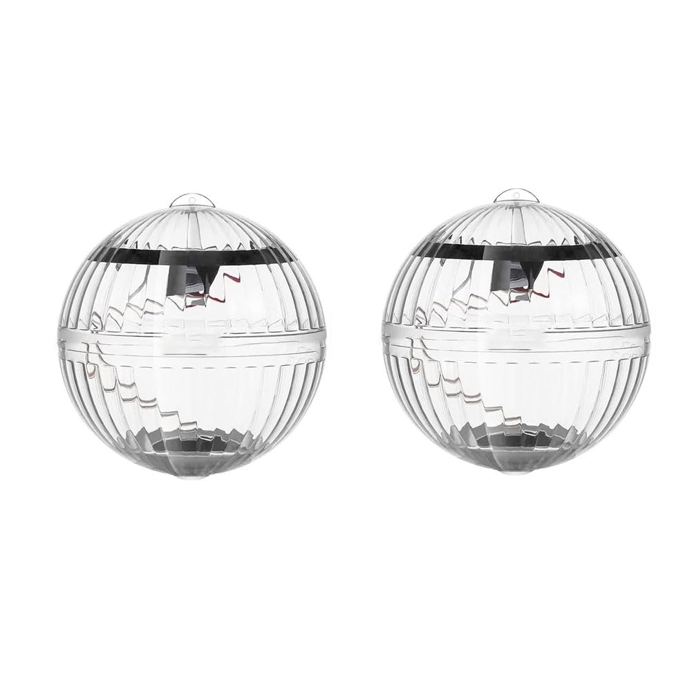 Osmond 2PCS Solar Floating Pool Light, Waterproof LED Color Changing Solar Pond Lights Water Floating Lights