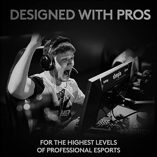 Logitech G PRO X SUPERLIGHT Wireless Gaming Mouse - Ultra-Lightweight, HERO 25K Sensor, 25,600 DPI, 5 Programmable Buttons, Long Battery Life, PC/Mac Compatible - Black