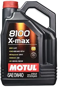 Motul 8100 X-max 0W40 API SN Fully Synthetic Gasoline and Diesel Engine Oil (4000 ml)