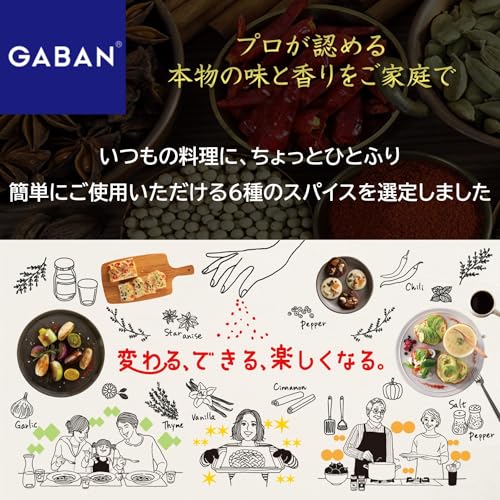 GABAN ハウス スターターセット6種