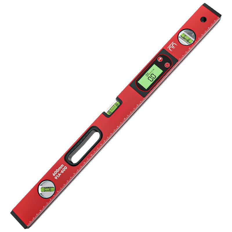 XOYO Digital Spirit Level (600mm) LCD Smart Display Torpedo Level | Inclinometer Angle Gauge Protractor | Aluminum Frame with Horizontal/Vertical Bubble Vials | Magnetic Base Spirit leveller (24INCH)