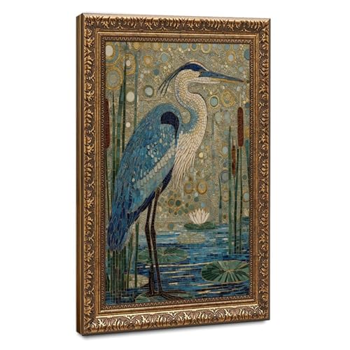 Grue japonaise impression sur toile haut de gamme 40x61cm