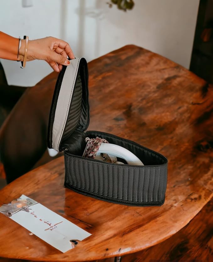 Image of Premium Iron Storage Bag, Durable, Heat-Resistant Cover for Safe Iron Storage, Heatproof, Travel-Friendly Case with Handle,Lightweight with Secure Closure(1 Pcs)