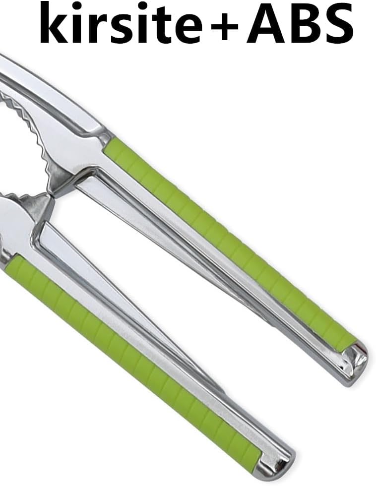 Green+Red Crab Crackers and tools Set - Seafood tools Set Crab leg Crackers Lobster Nut Crackers Opener Home Kitchen Parties Tools，2pcs