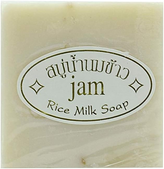 Jam Rice Milk Soap with Collagen For Fairness & Dark Spots (60g)