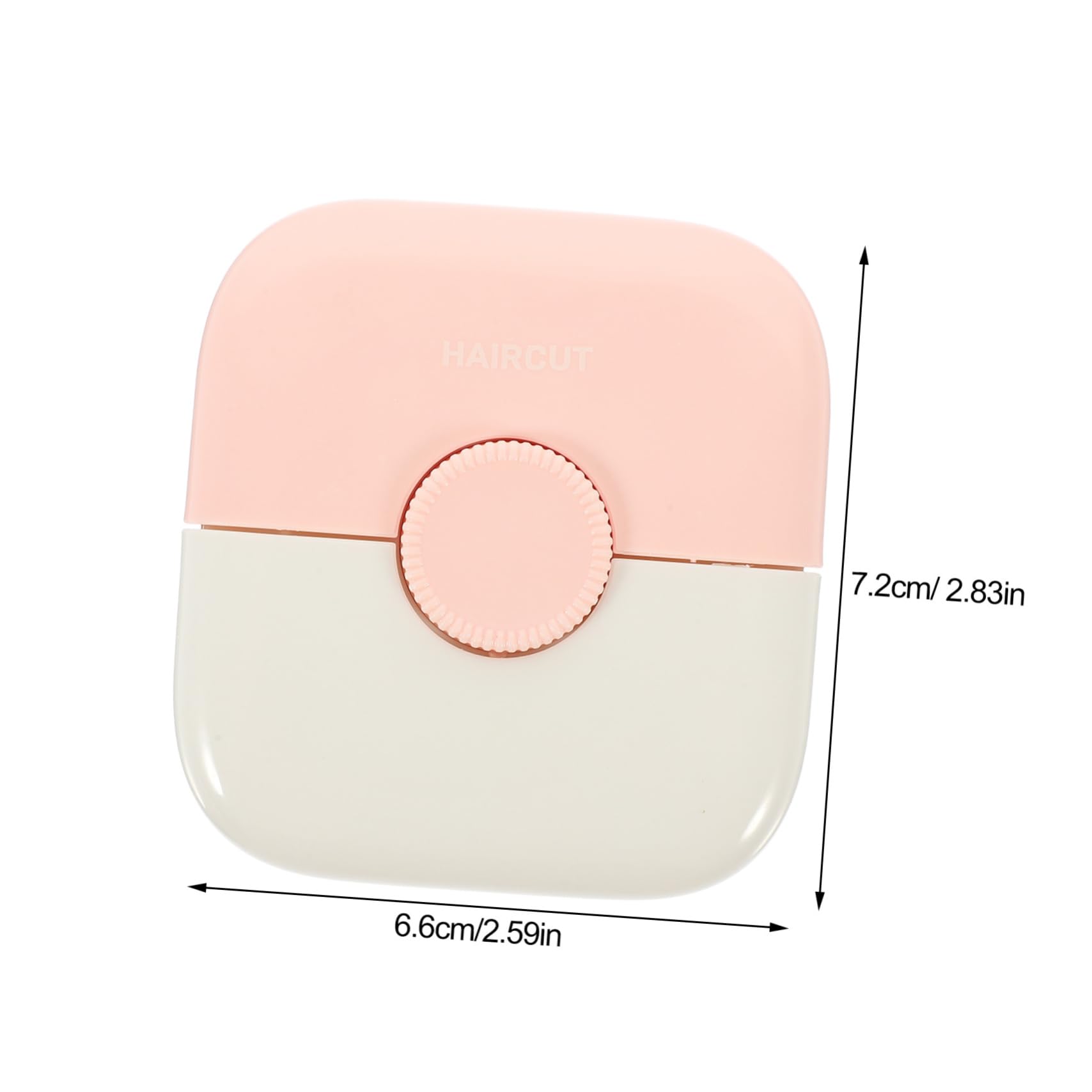 WOFASHPURET Portable Hair Cutting Comb for Hair Fringe Cutting Tool with Safe Shielded Razor Lightweight Design for Home Salon Use for Beginners Professionals