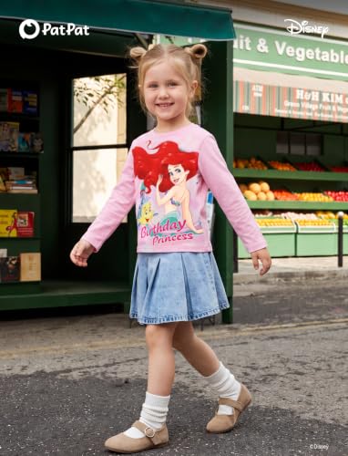 Image of Disney Kids Birthday Shirts 2-9Y, Cute Graphic Tees, Birthday Party Outfit