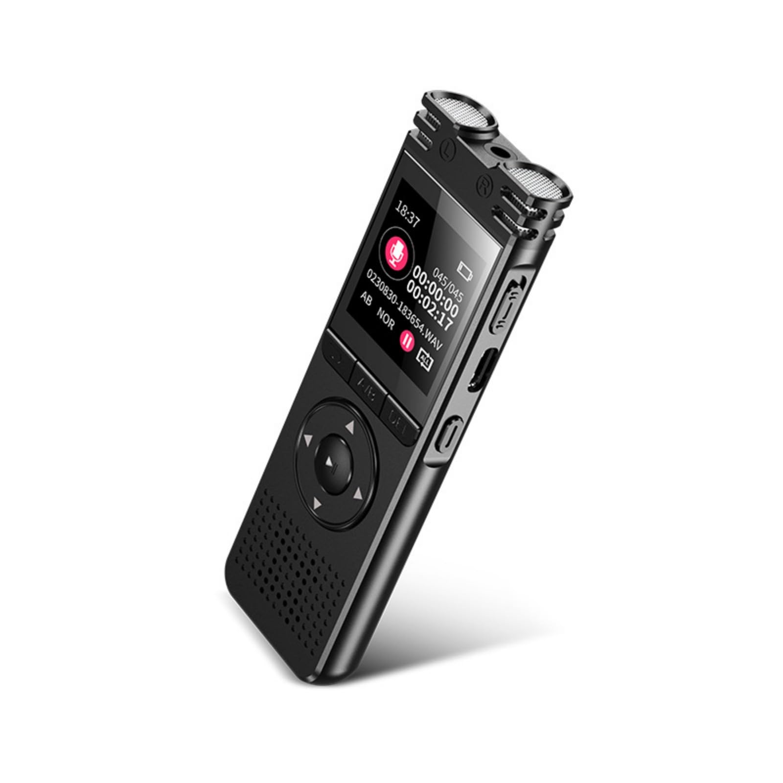 Grabadora de voz digital fácil de usar de 32 GB y 64 GB, herramienta esencial para notas de clase y grabadora de voz digital para el trabajo
