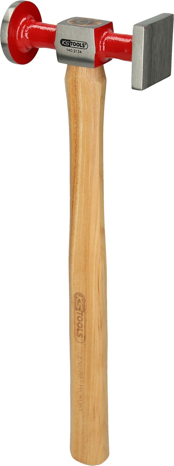 KS Tools 140.2134 Marteau à retreindre tête concave en acier poli