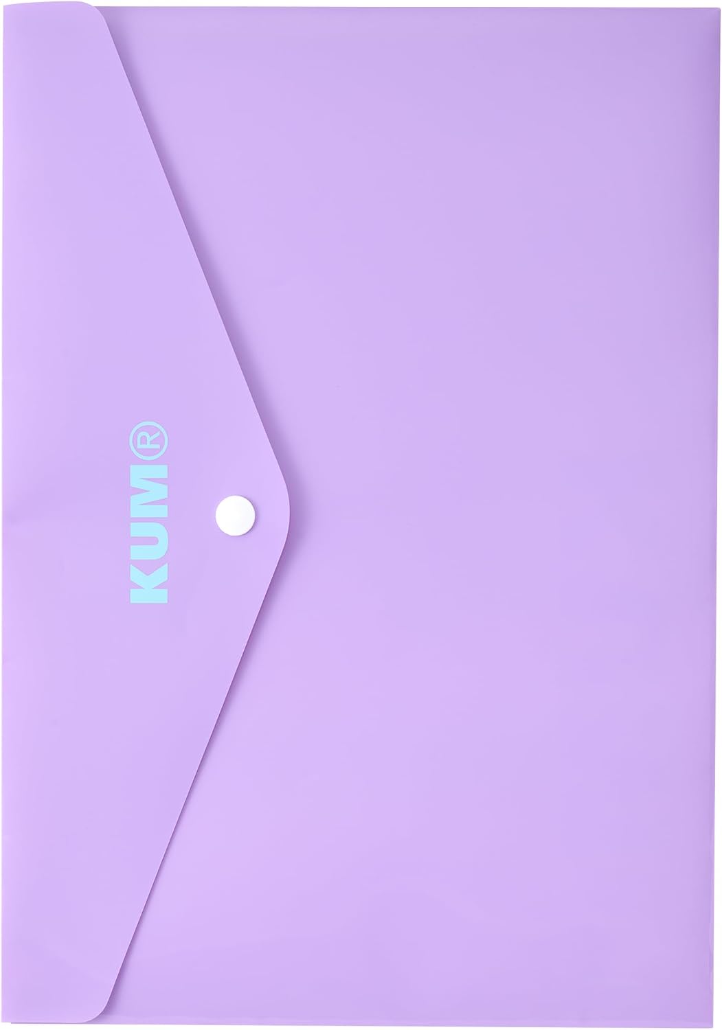 Raymay Fujii File KUM File Bag + Holder A4 Pink KM1426P