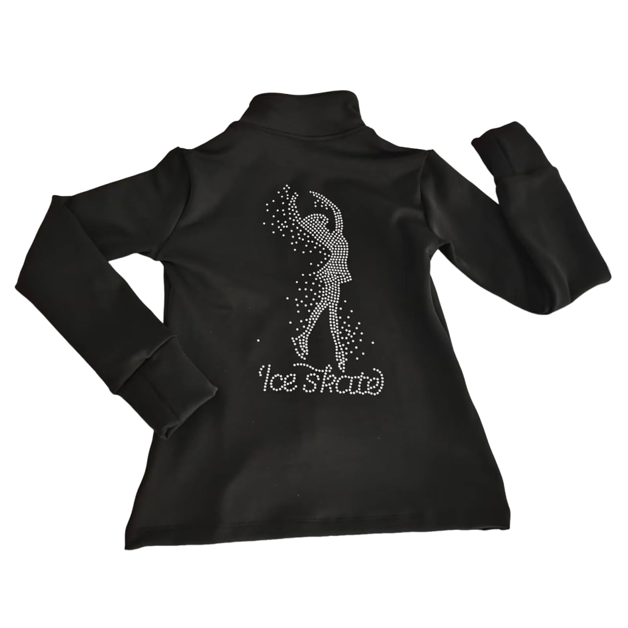 LIUHUO Eiskunstlaufjacke Mädchen Plus Samt Warm Training Performance