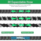 Garden Hose 150 ft, 2026 New No Kink Expandable Water Hose 150ft, 10 Function Nozzle, Leak-proof Solid Metal Fittings, 3750D Outer Fabric, Durable Collapsible Latex Core, Ultra Lightweight & Flexible
