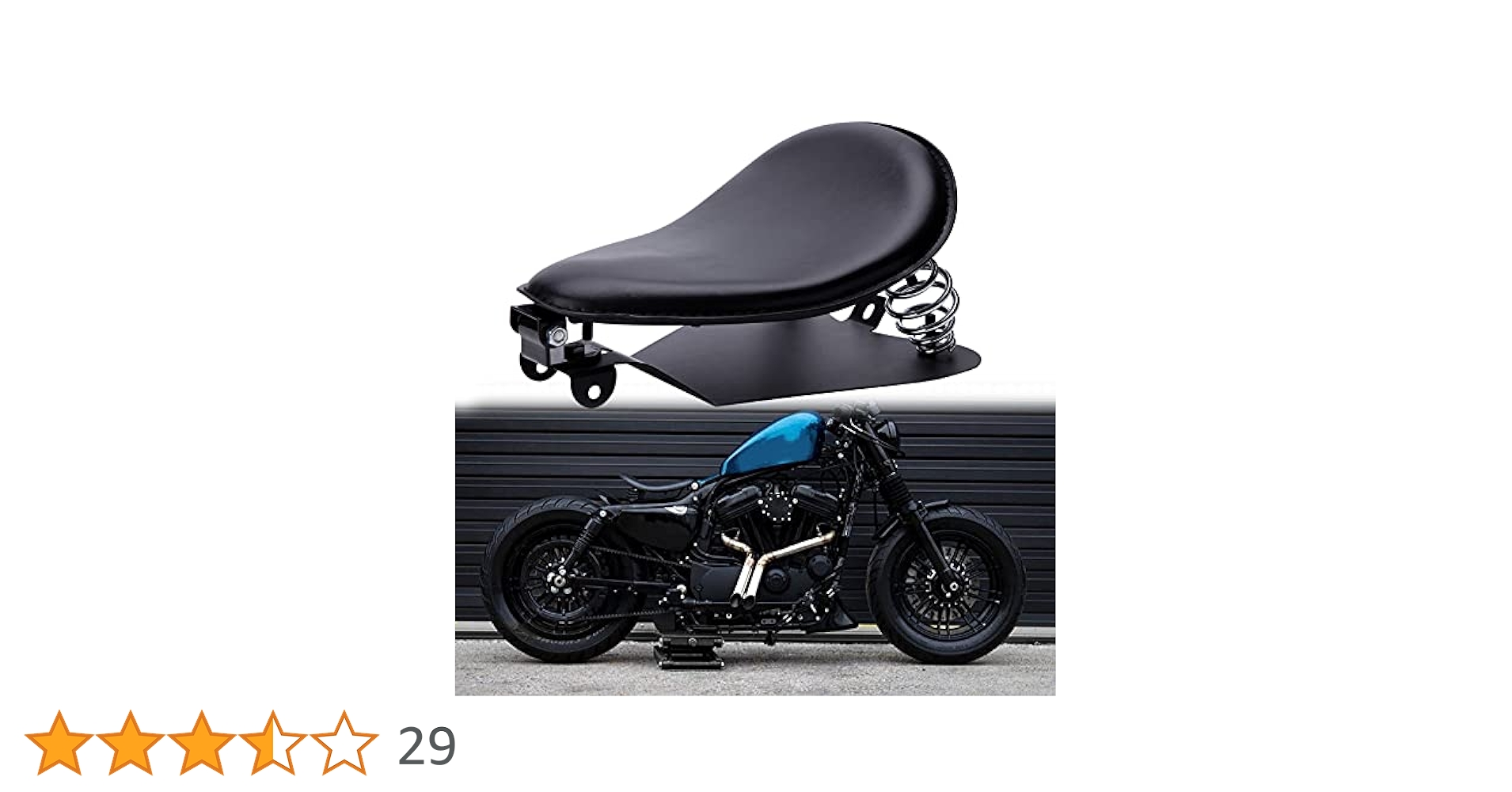 バイク　ソロシート　合皮 Amazon | バイクシート スプリングブラケットベース付きセット