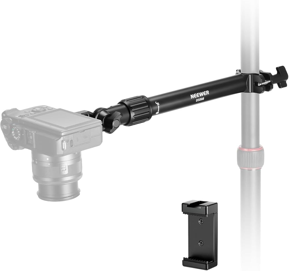 NEEWER カメラデスクマウントスタンド 調節可能 最大荷重12kg