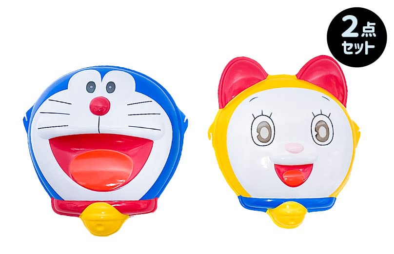Amazon | お面 ドラえもん&ドラミちゃん 2種セット / お楽しみグッズ