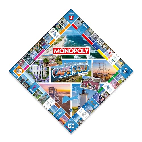 Monopoly Cape Cod Edition juego de mesa para 2-6 jugadores miniatura 2