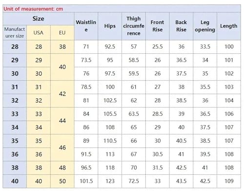 Men's Baggy Jeans Classic Regular Fit Stretch Slim Fit Straight-Leg Denim Pants4