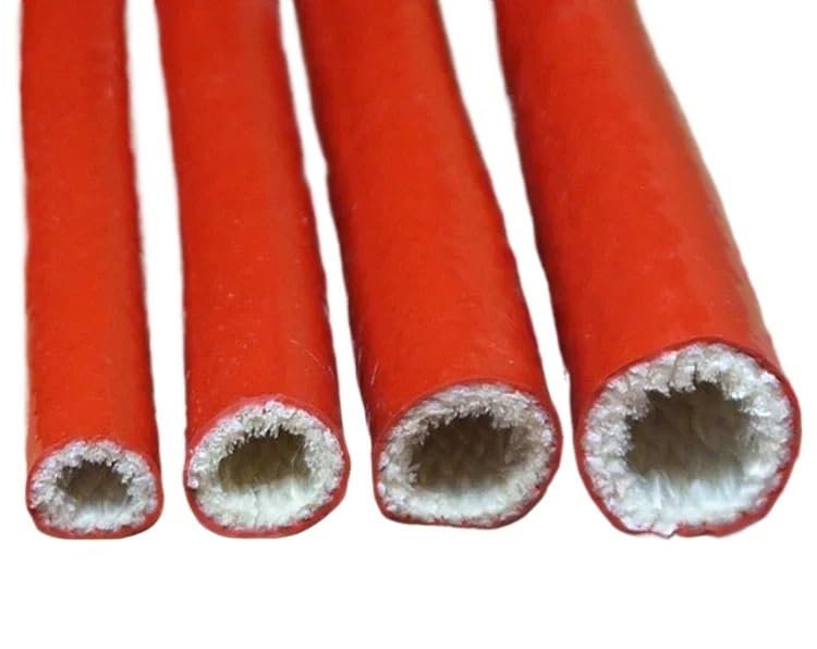 Ognioodporny rękaw z włókna szklanego winylowego