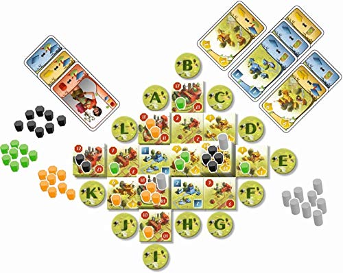 Image of Ginkgopolis Board Game | Competitive Worker Placement Strategy Game for Adults and Kids | Ages 10+ | 1-5 Players | Average Playtime 45 Minutes | Made by Pearl Games