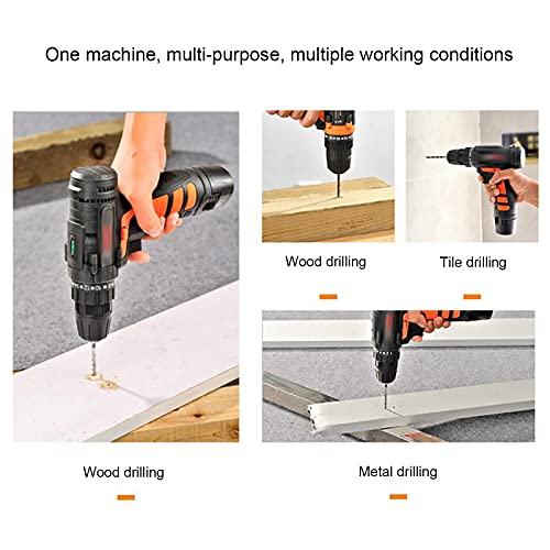 Spacmirrors Handbohrmaschine Elektroschrauber Akku-Elektroschrauber Lithium-Bohrmaschine Haushalt 25V Handbohrmaschine… – Bild 3