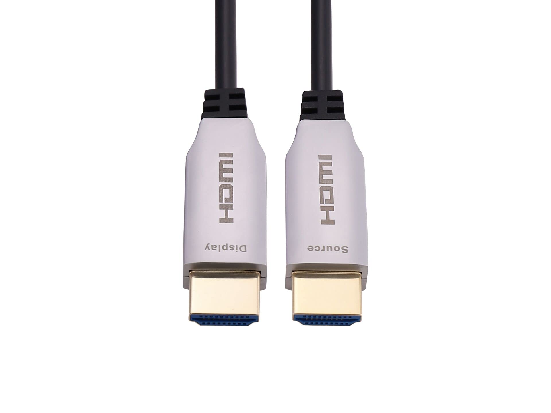Cavo ottico 8K HDMI Fibre 15M HDMI 2.1 48Gbps 8K @ 60Hz 4K @ 120Hz Dynamic HDR/eARC/HDCP 2.2/3D Slim Flessibile per HDTV/Projector/Home Cinema/TV Box/Gaming Box