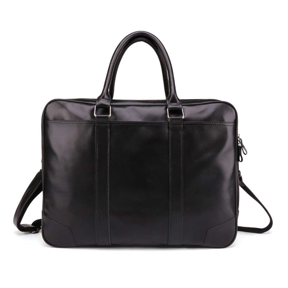 Sacs Messagers pour Hommes Solide Couleur des hommes en cuir Sac Messenger Porte-documents d'affaires for ordinateur portable Voyage pour le Travail