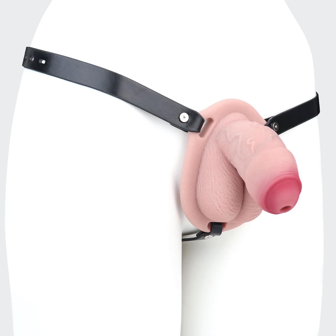 Seckoe Peniskäfig Keuschheitskäfig Herren Extrem Chastity Cage, flexibler Silikon Penis Cage mit anpassbarem Gurt für langfristige Kontrolle und Roleplay
