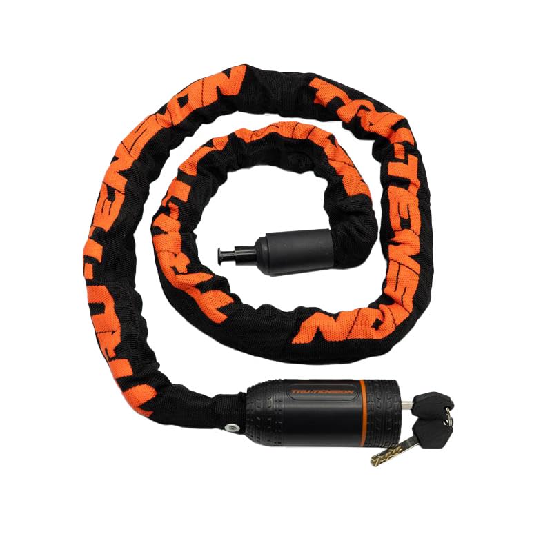 Tru-Tension | Bicycle Chain Lock 8mm x 1.5M | Protect Your Bike, Scooter, E-Bike & All Valuable Equipment | Everyday Security