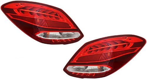 Miniatura 8 de Para Mercedes-Benz Clase C Sedan 2015 2016 2017 Conjunto de luces traseras tipo halógeno lado del conductor (certificado DOT)  MB2800143  205 906 20