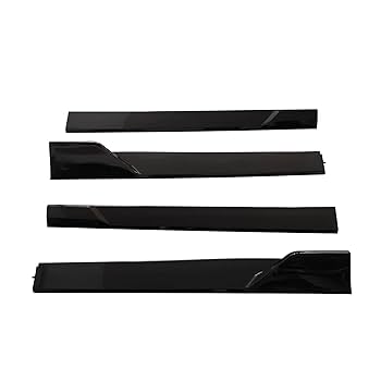Amazon.com: FREEMOTOR802 Side Skirts Splitters Rocker Panels