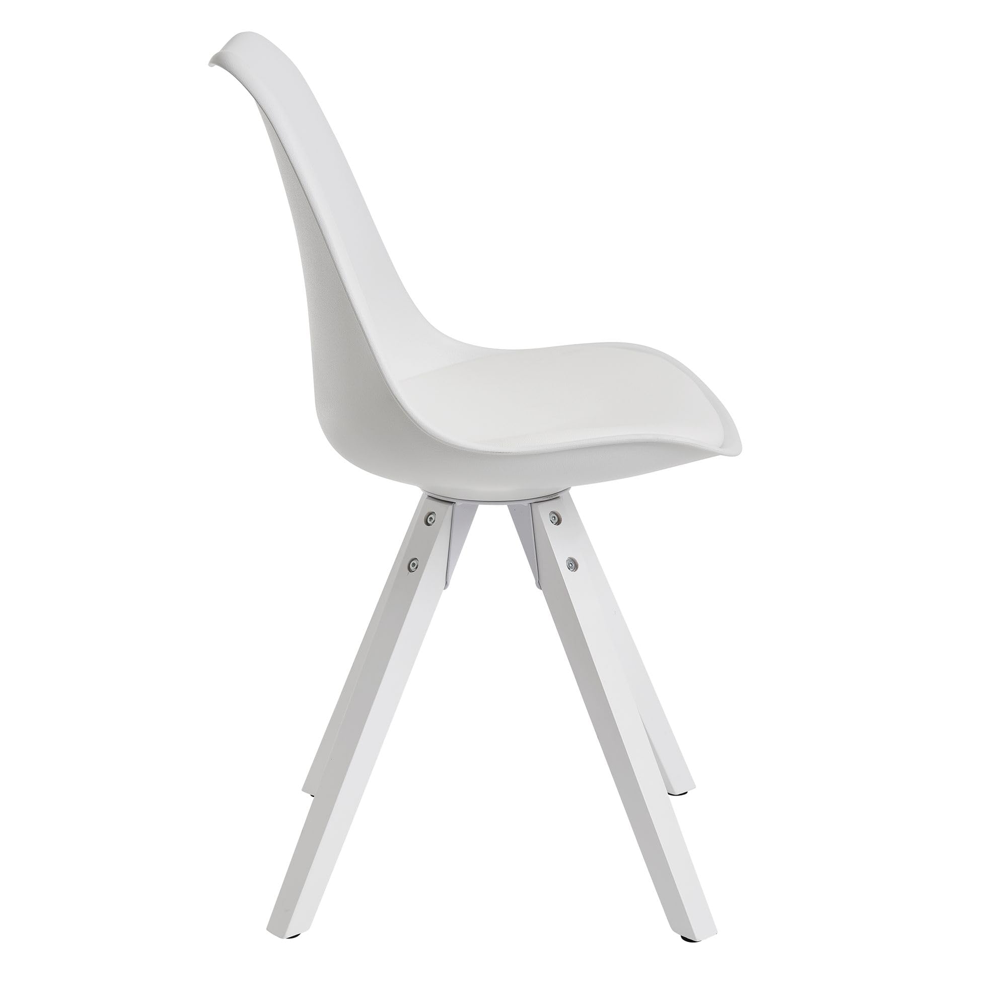 FINEBUY - Sedie Da Cucina Set Di 2 Plastica E Legno Sedie Per