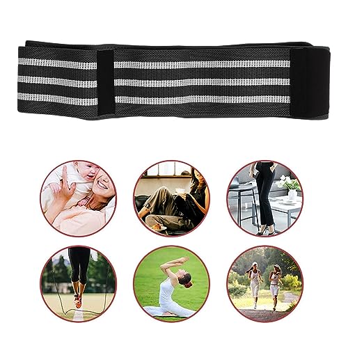 Faja lumbar para articulación sacroilíaca, soporte ajustable negro miniatura 2