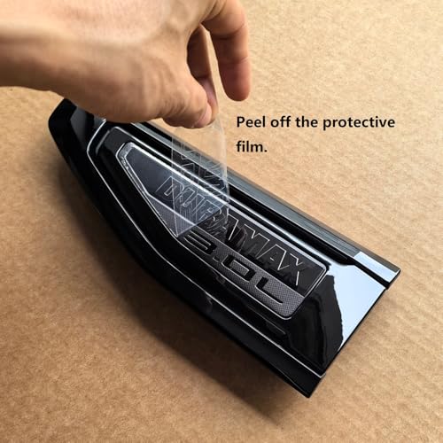 Image of 2pack OEM Duramax Vent Emblem 3.0L Right Left 3D Badge Replacement for 2021 2022 2023 2024 Yukon and Yukon XL Denali At4 84719447 84719448 (Gloss Black)