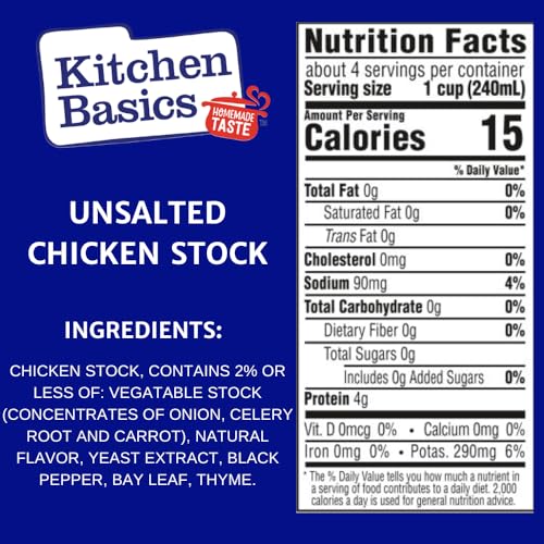 Kitchen Basics 611443325096 Unsalted Chicken Stock thumb #1
