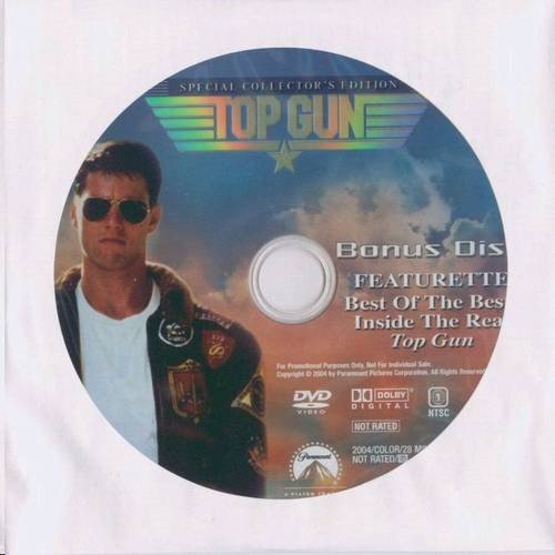 Top Gun Best Buy Exclusive Bonus DVD Movies & TV