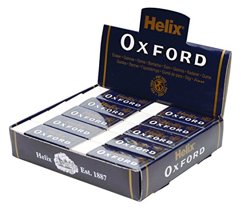 Helix Oxford Large Sleeve Erasers (Box of 20)