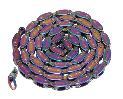 Lowrider Bike Olive Chain 1/2x1/8x100 1/Speed Oil Slik.