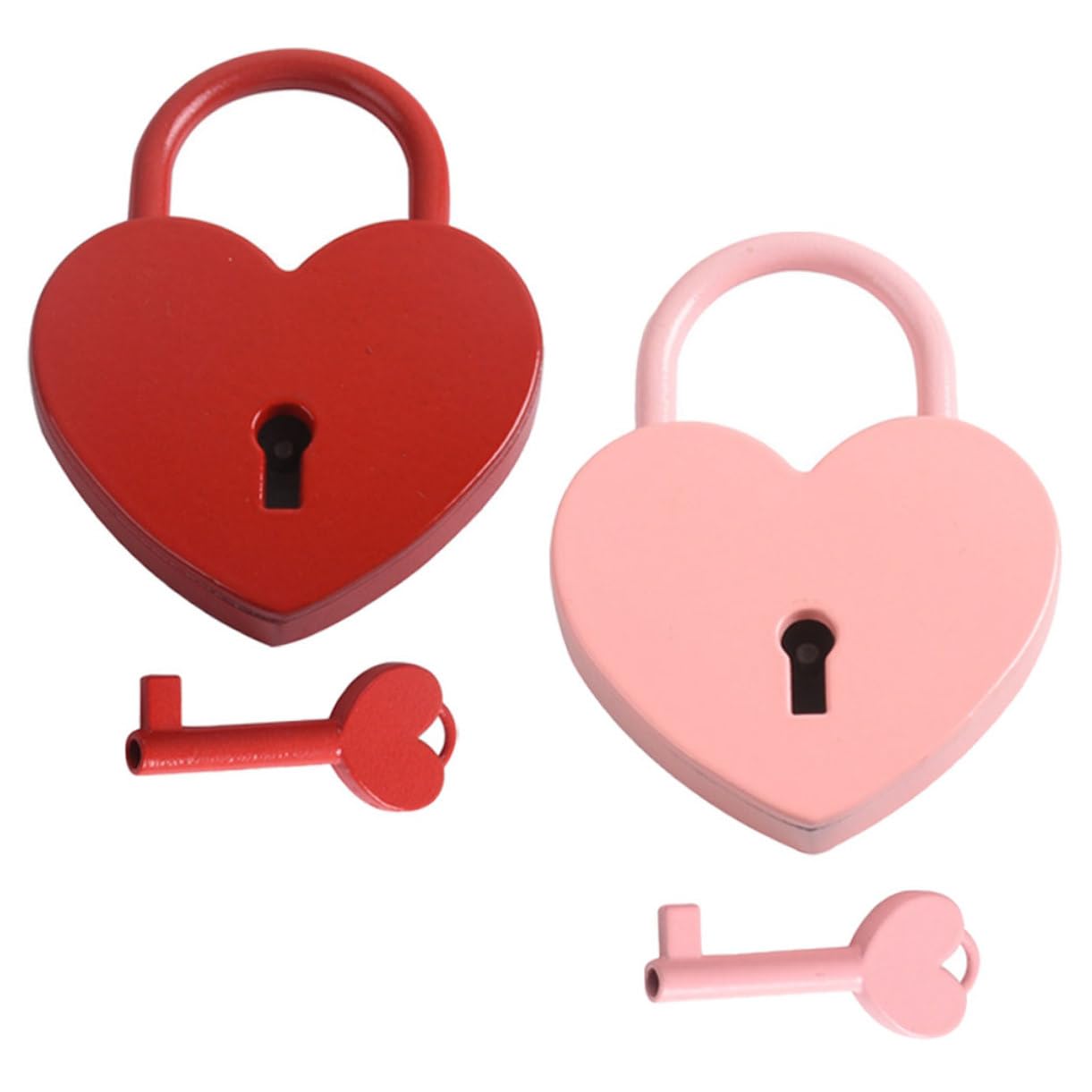 SHINEOFI 6 Set Cuore per Valigia e Sicurezza Bagagli e Viaggio Compatto e Resistente