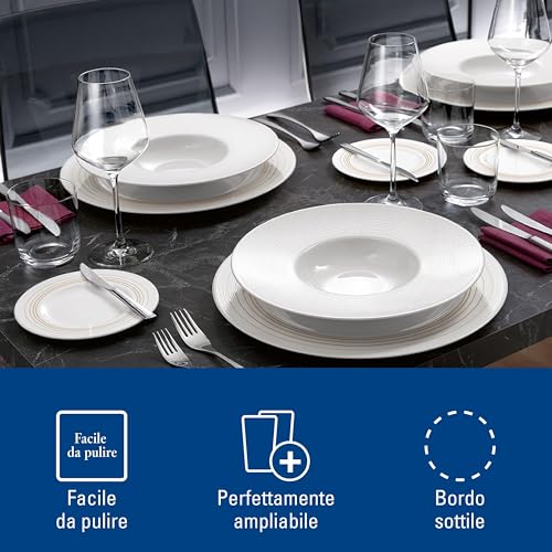 Villeroy & Boch - La Divina Bicchiere Da Vino Rosso Set di 4 Trasparente, Lavabile in Lavastoviglie, Bicchieri Design, Bicchieri Di Vino Grande, Cristallo - immagine 5