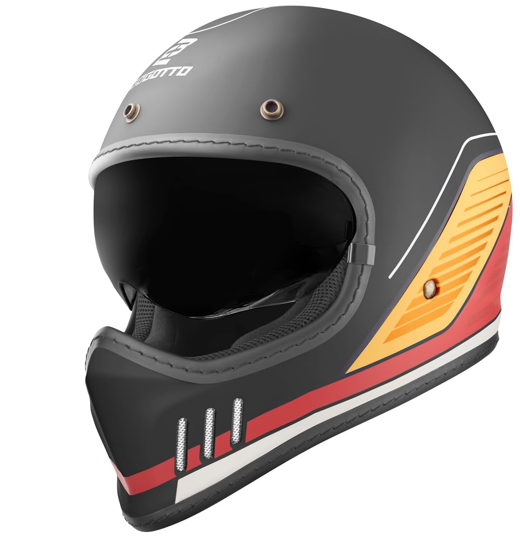 Bogotto FF980 EX-R Caferacer Casco da Croce