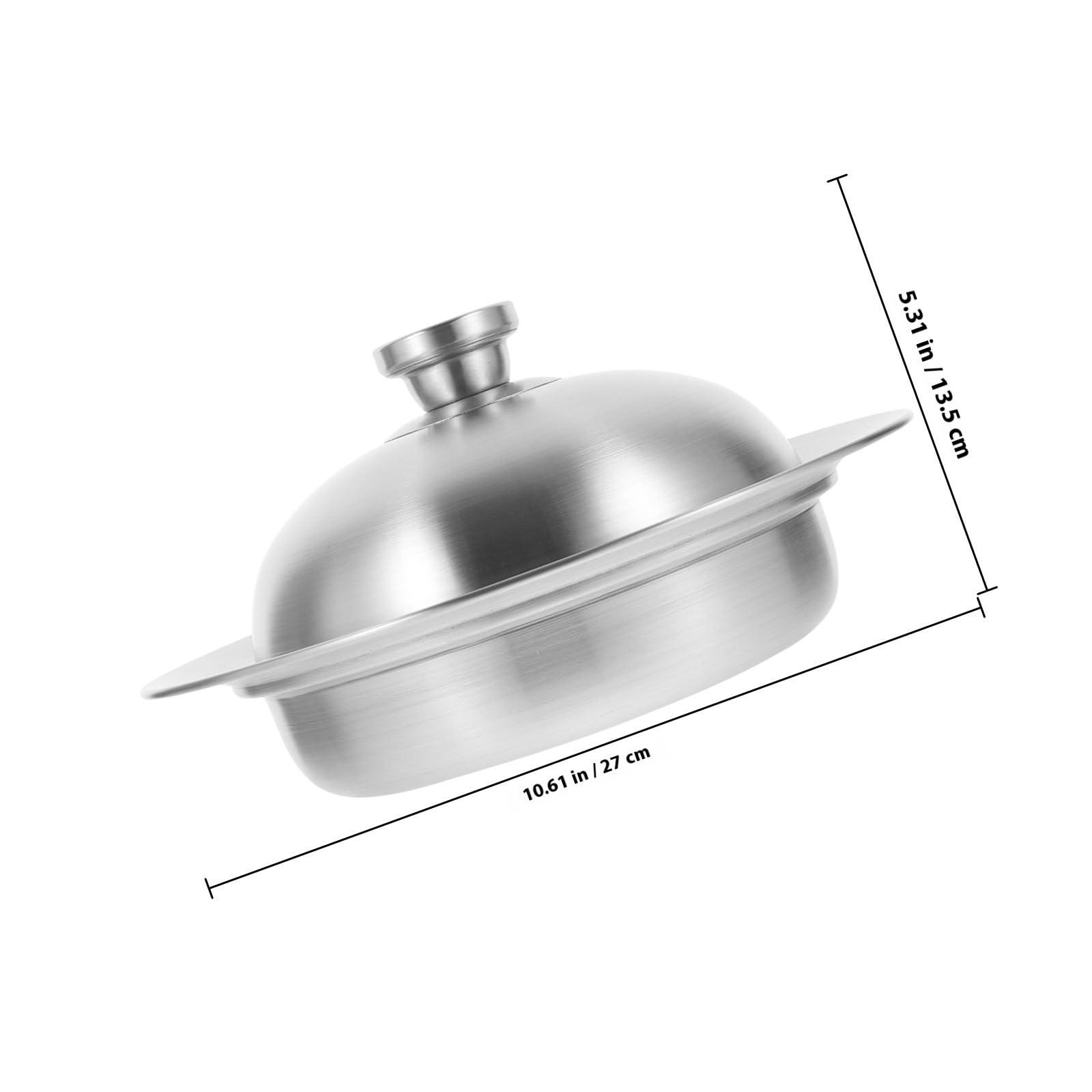 Vaporera Inoxidable Multifuncional con Tapa para Cocinar al Vapor Cocina y Profesional Reutilizable y Resistente para Bollos Pescado y Mariscos