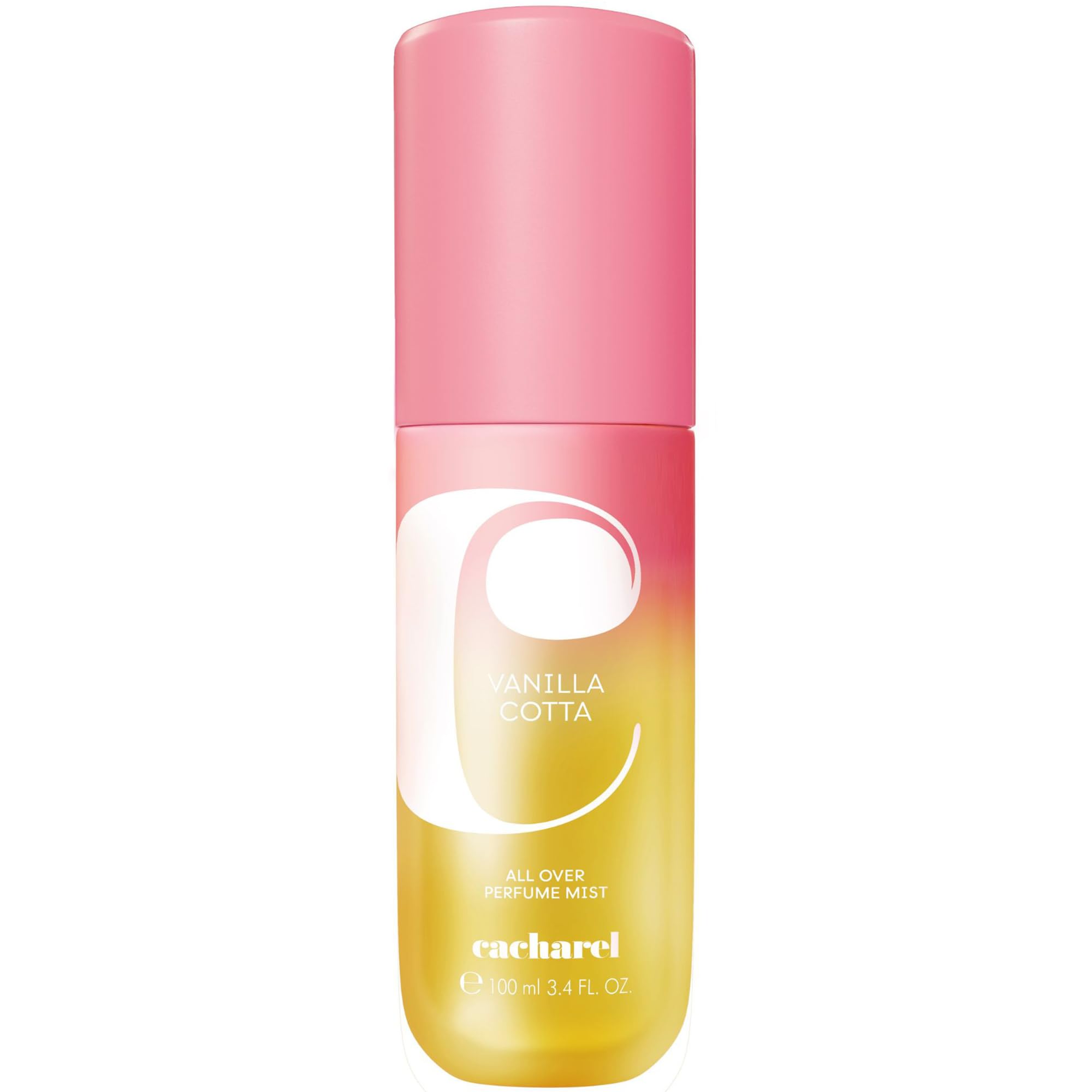 Cacharel Vanilla Cotta All Over Perfume Mist. The new Ambery Gourmand gesture 100ml