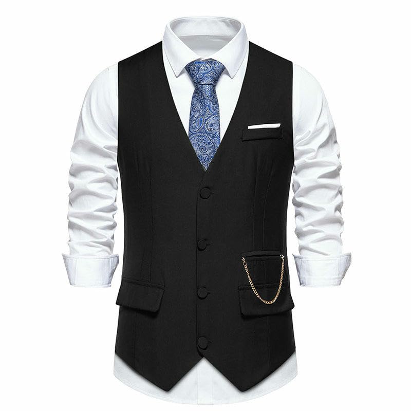 Chaleco de traje casual fresco contra el calor en primavera y verano 5