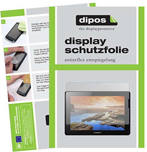 dipos I 2X Schutzfolie matt kompatibel mit Lenovo A10-70 Folie Bildschirmschutzfolie
