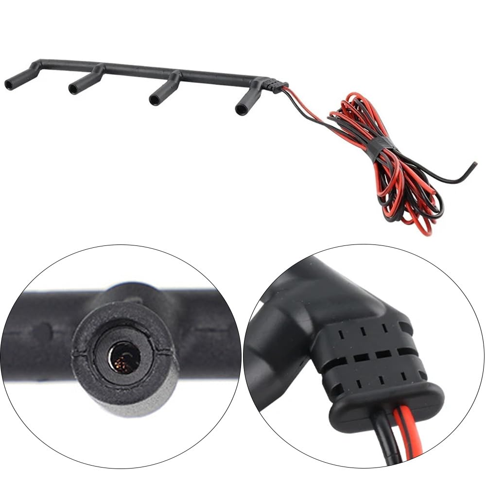 Arnés de cableado para bujías incandescentes Kacepar, color negro, compatible con Audi A3 (2001-2003) y compatible con Volkswagen New Beetle (2002-2010) 038971782B