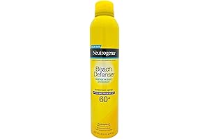 Nutragena Beach Defense SPF 60+ Water-Resistant Sunscreen Spray